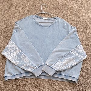 Z-Supply Cropped Sweatshirt